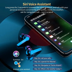 Bluetooth Headphones 9D High Fidelity Wireless Headphones